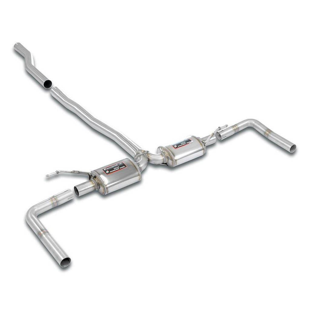 SUPERSPRINT 048164 Racing Rear Rxhaust (Right / Left) for BMW F44 2.0i Photo-0 