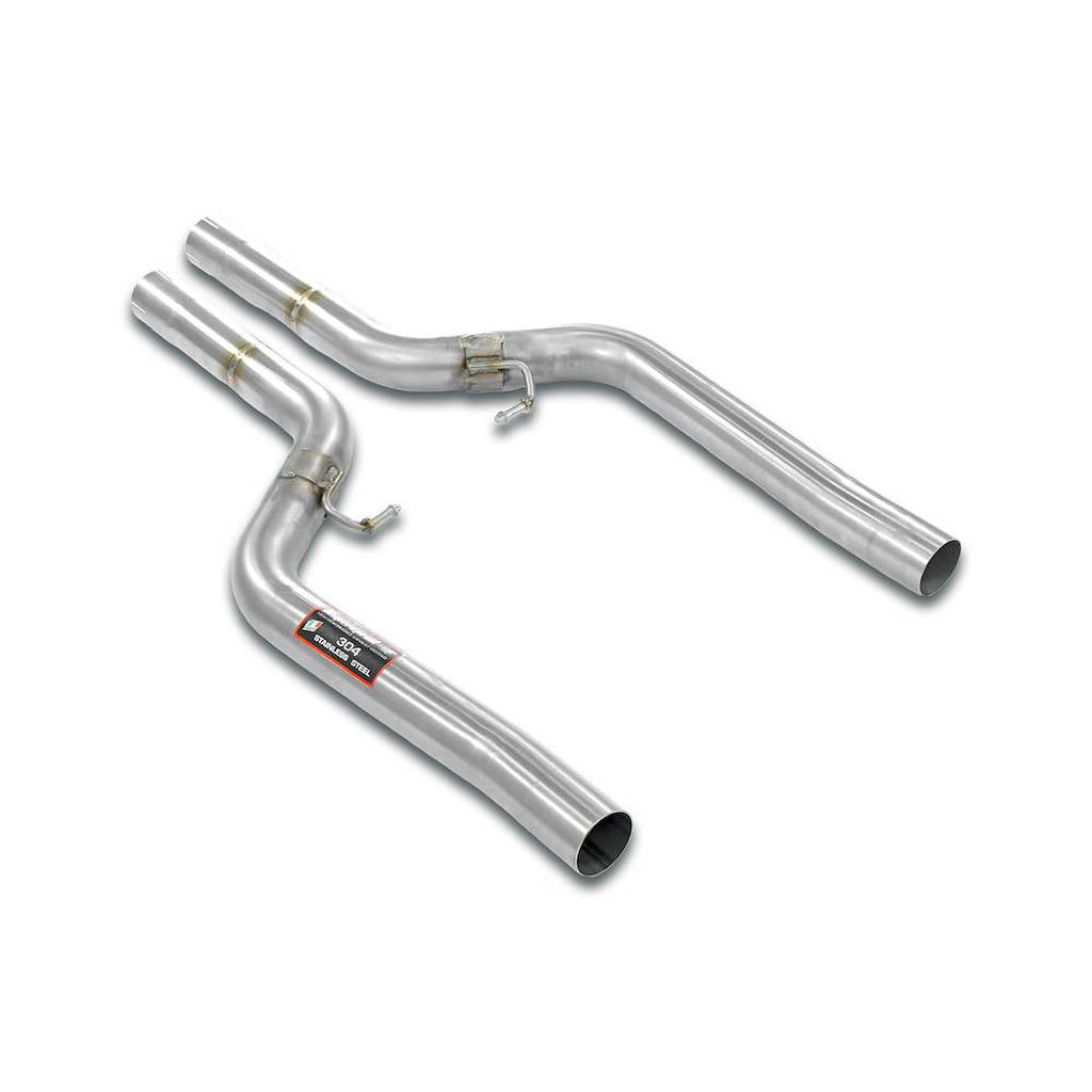 SUPERSPRINT 451243 Central Pipes Kit (Right / Left) for MASERATI Quattroporte 4.2i 2003-2007 / MASERATI Quattroporte S 4.7i 2008 -2012 Photo-0 