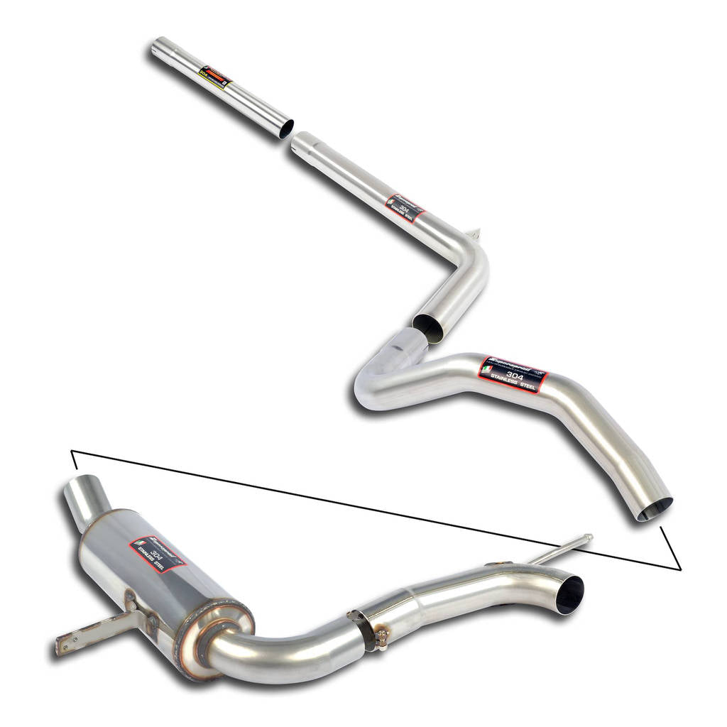SUPERSPRINT 873710 Sport&Sound Exhaust Pack for RENAULT Megane Coupe 2.0 RS (MK3) Photo-0 