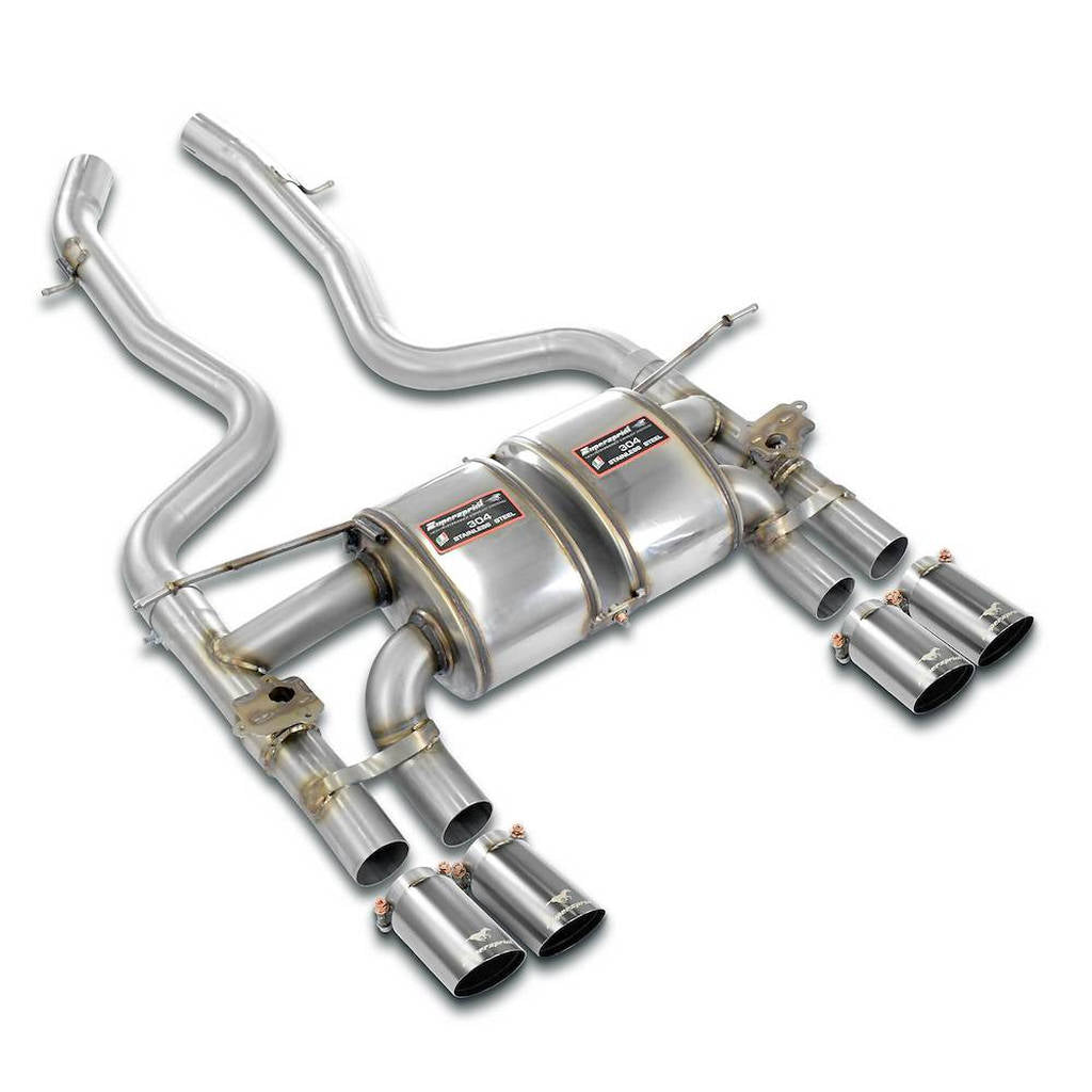 SUPERSPRINT 989660 Rear Muffler Package for BMW M3 (F80) / BMW M4 (F82 / F83) Photo-0 