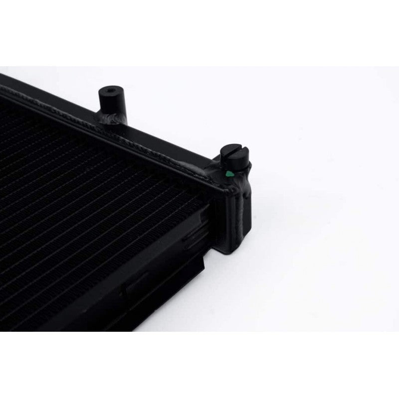 CSF 7095B High Performance Cooling Radiator (black) for SUBARU WRX STI (MT/CTV) 2015-2021 Photo-4 