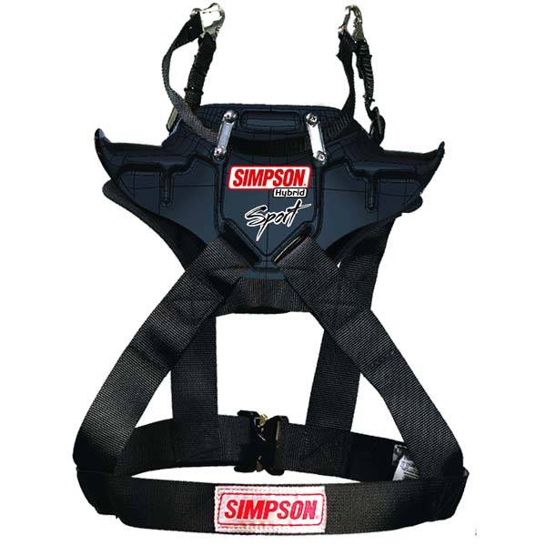 SIMPSON HS.SML.11.PA Neck restraint (FIA) HYBRID SPORT (post anchor HANS), size SMALL Photo-0 