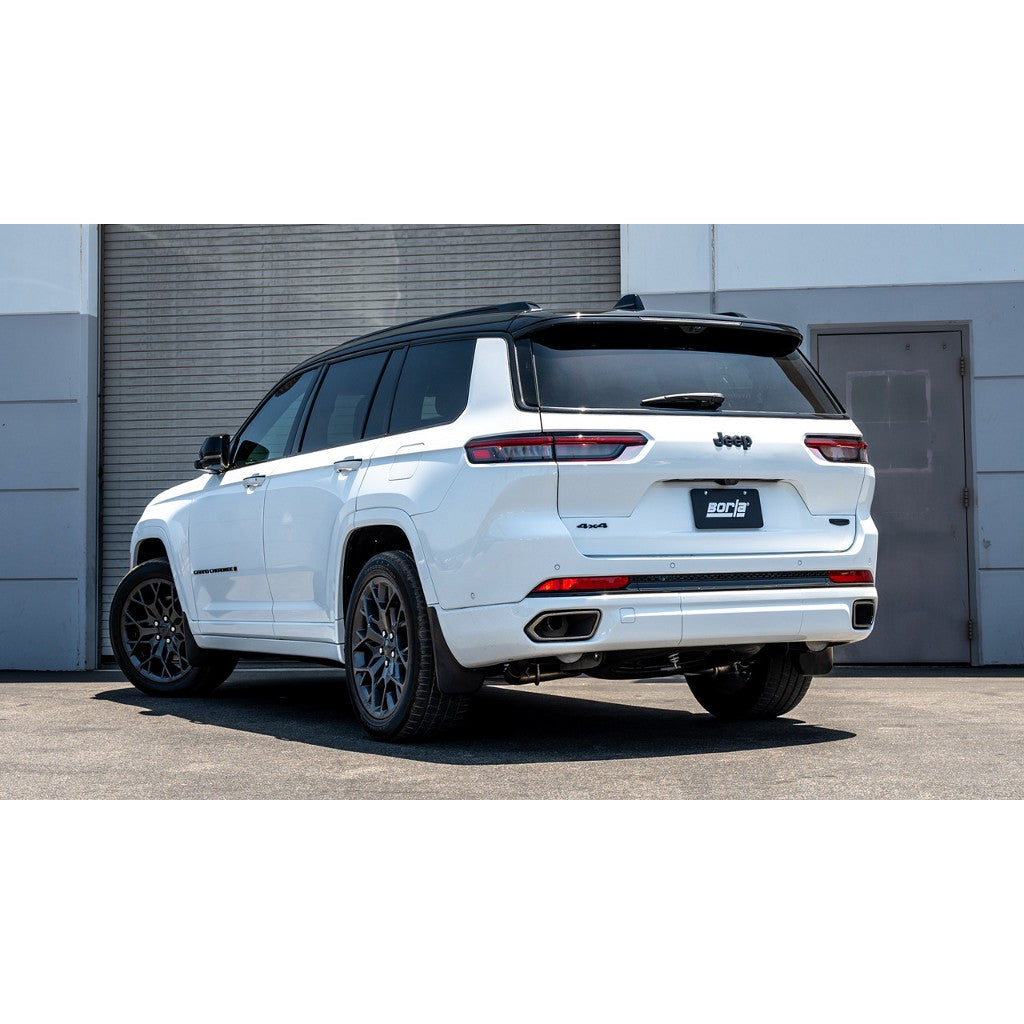 BORLA 140987 Cat-Back Exhaust 2.5", S-Type for JEEP Grand Cherokee L (Summit / Summit Reserve / Overland) 2021-2024 Photo-1 
