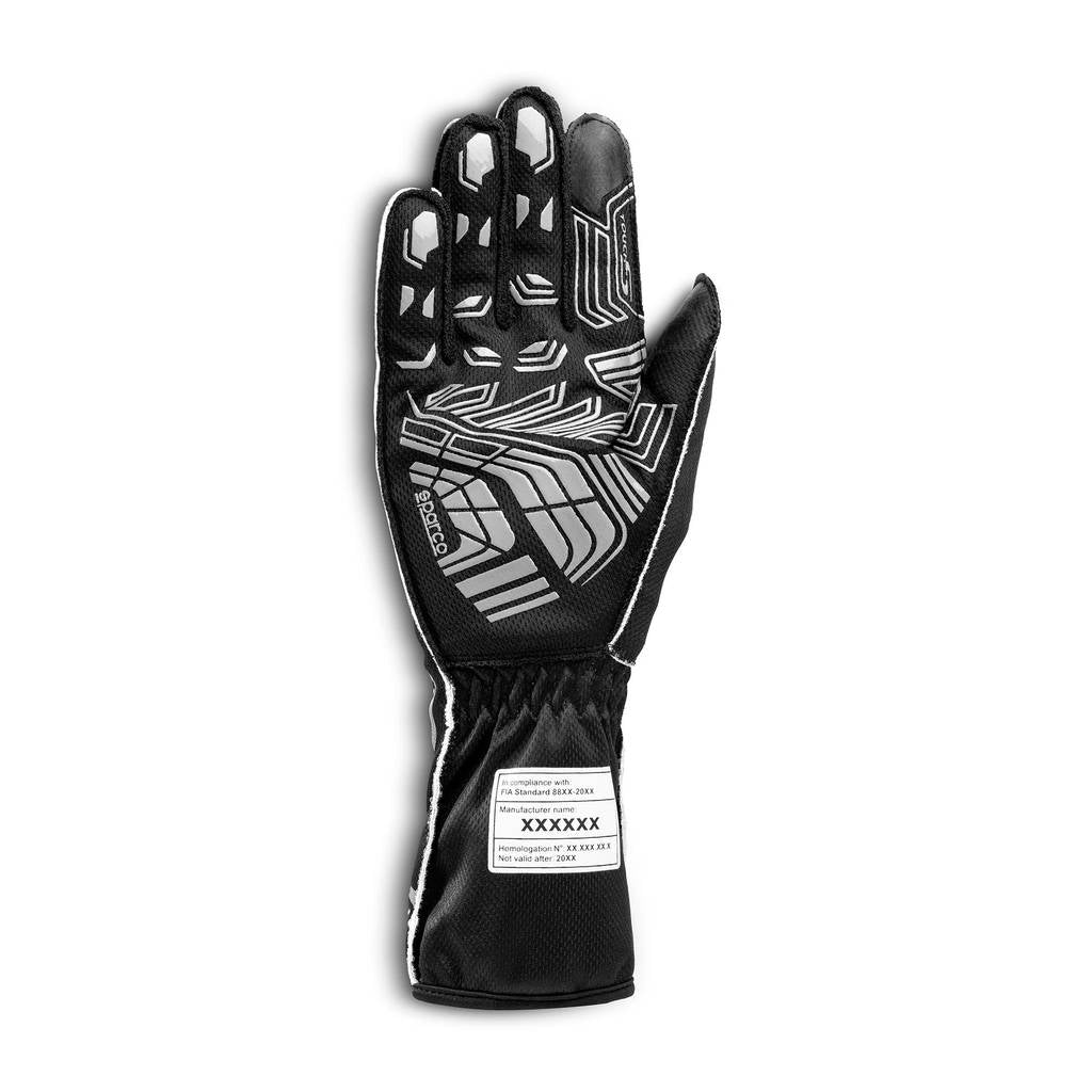 SPARCO BKG0006B0K10012 Karting Gloves K-Arrow+ WP, Black/Grey, Size 12 Photo-1 