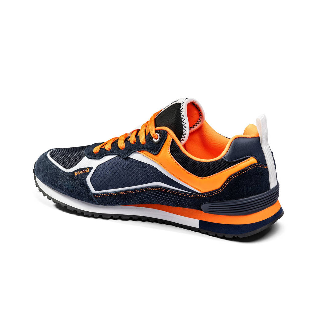 SPARCO BMB0001B0N12044 Lifestyle Shoes S-Road, Blue/Orange, Size 44 Photo-1 