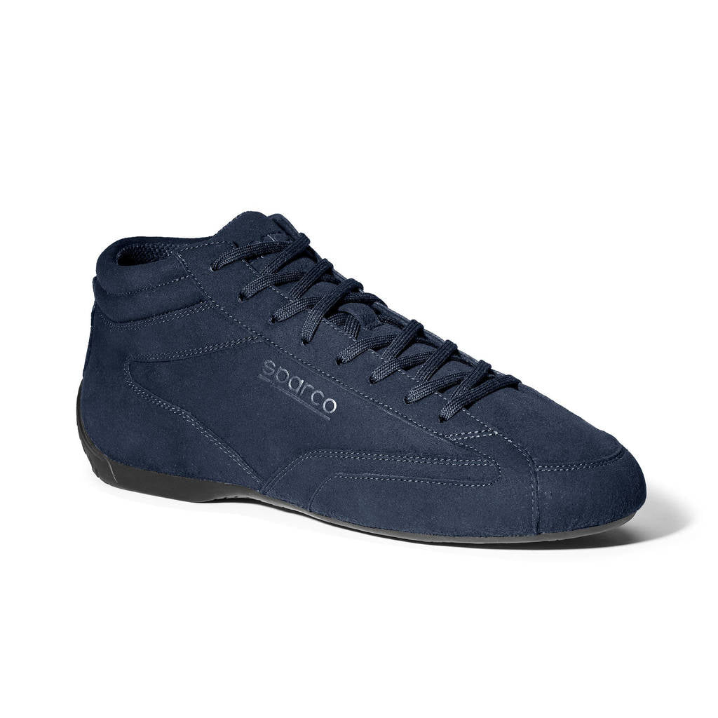 SPARCO BMB0021B0N02041 Lifestyle Shoes S-Drive Mid Suede, Blue, Size 41 Photo-0 