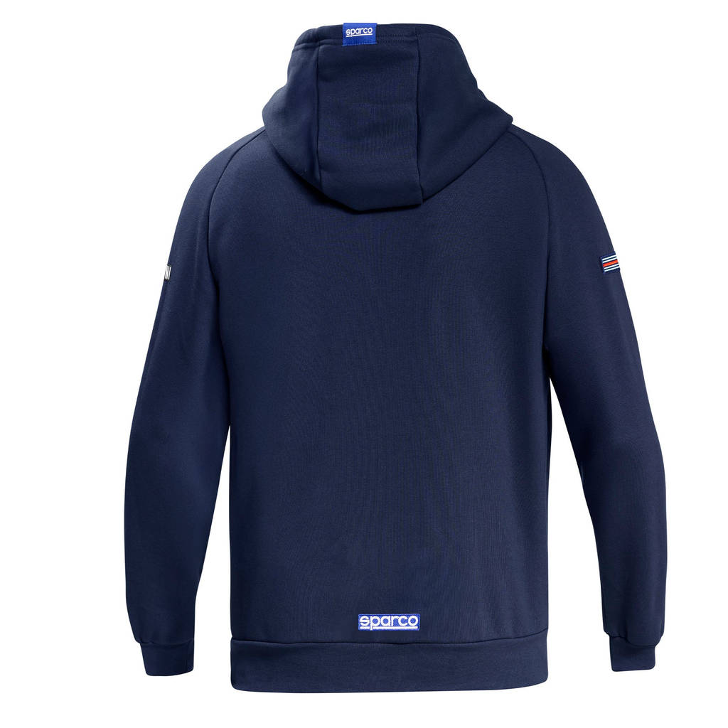 SPARCO BMF0092NDN0600L Hoodie Lancia MR Delta, Blue/White, Size L Photo-1 