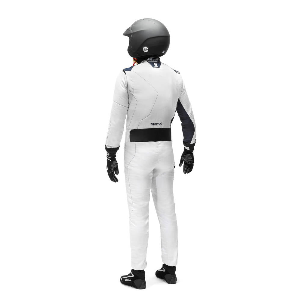 SPARCO BRS0049B0E60066 Racing Suit Sprint A Advanced, Silver/Blue, Size 66 Photo-1 