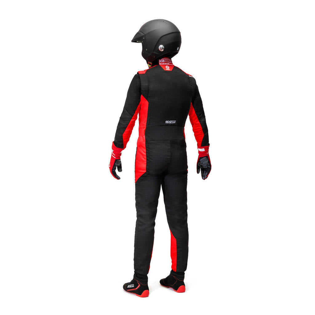 SPARCO BRS0050B0K12058 Racing Suit Sprint S Advanced, Black/Red, Size 58 Photo-1 