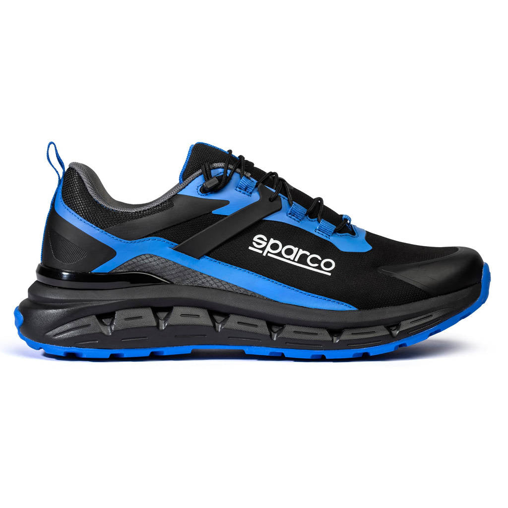 SPARCO BTB0037B0K05045 Teamwork Shoes S-Pike Moulinon O2, Black/Blue, Size 45 Photo-2 