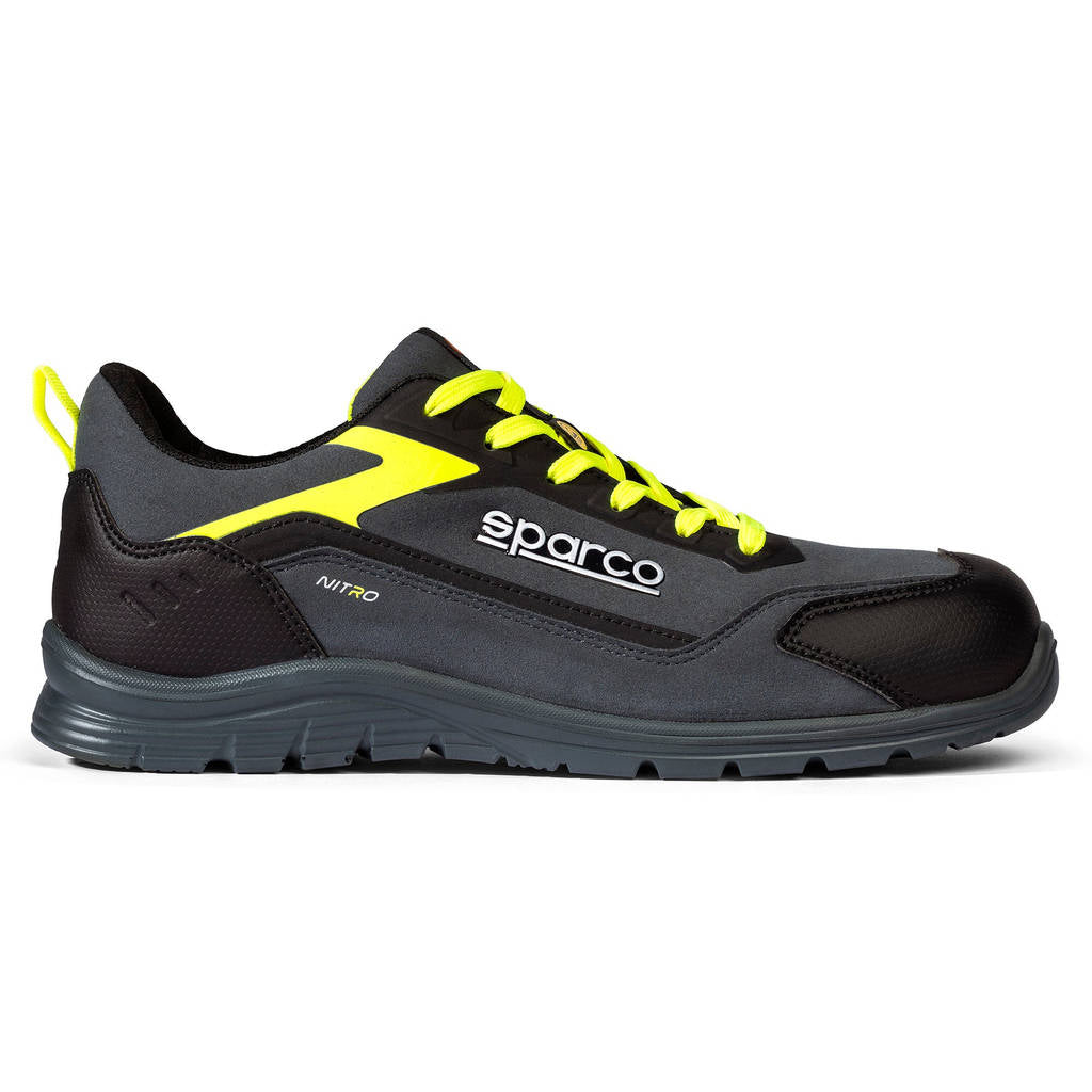 SPARCO BTB0044B0K04046 Mechanics Shoes Nitro Kalle S3S, Black/Fluo Orange, Size 46 Photo-1 