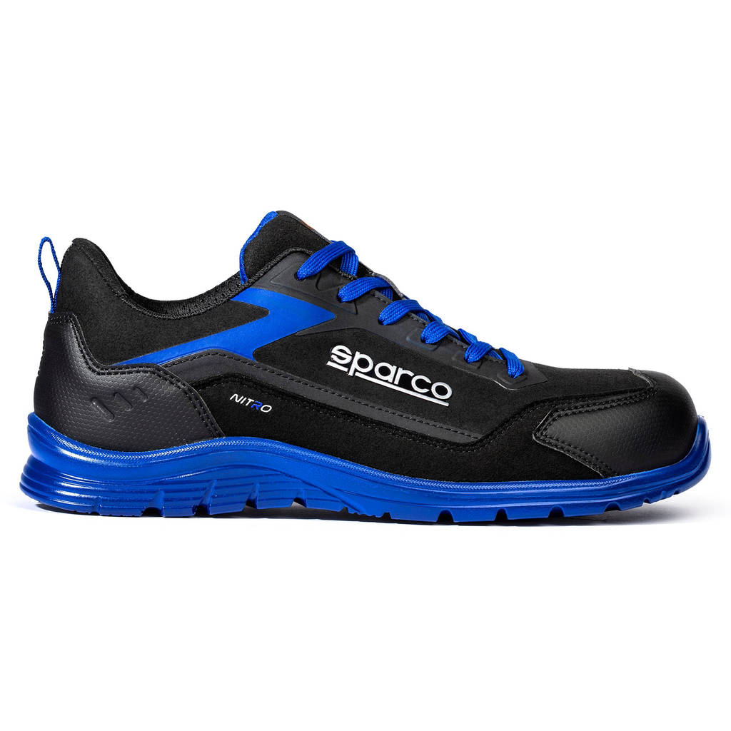 SPARCO BTB0044B0K05048 Mechanics Shoes Nitro Sami S3S, Black/Blue, Size 48 Photo-2 