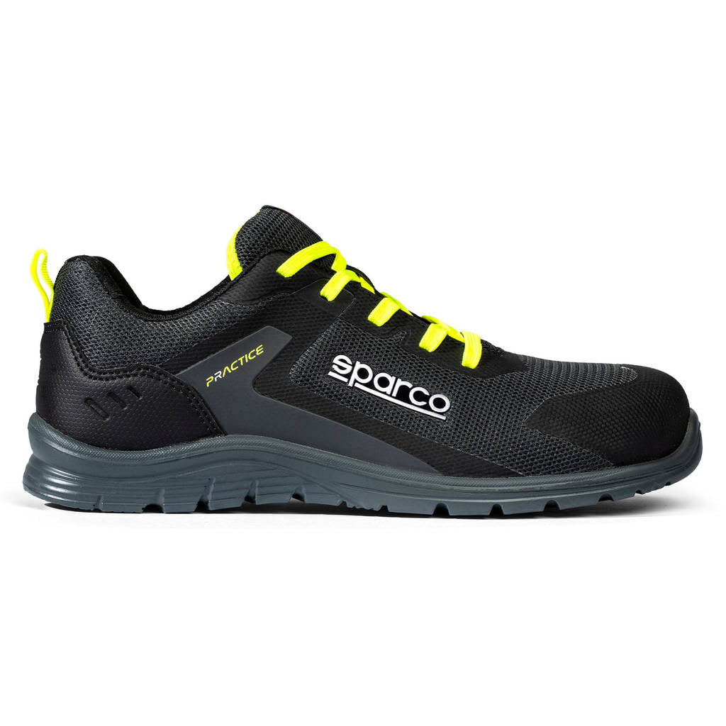 SPARCO BTB0047B0E33045 Mechanics Shoes Practice Josef S1PS, Dark Grey/Fluo Orange, Size 45 Photo-2 