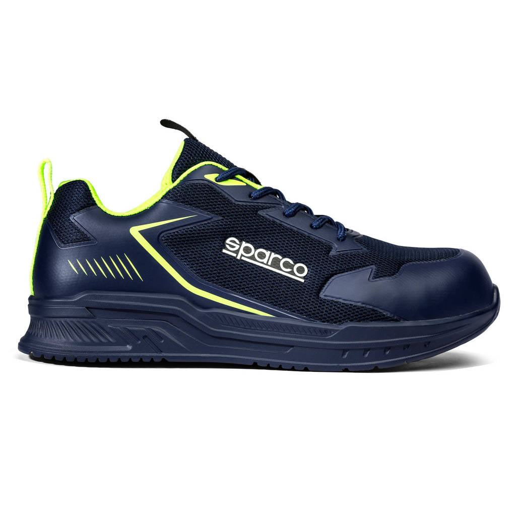 SPARCO BTB0049B0N43041 Mechanics Shoes Turbo Flinger S1PS, Blue/Lime, Size 41 Photo-2 