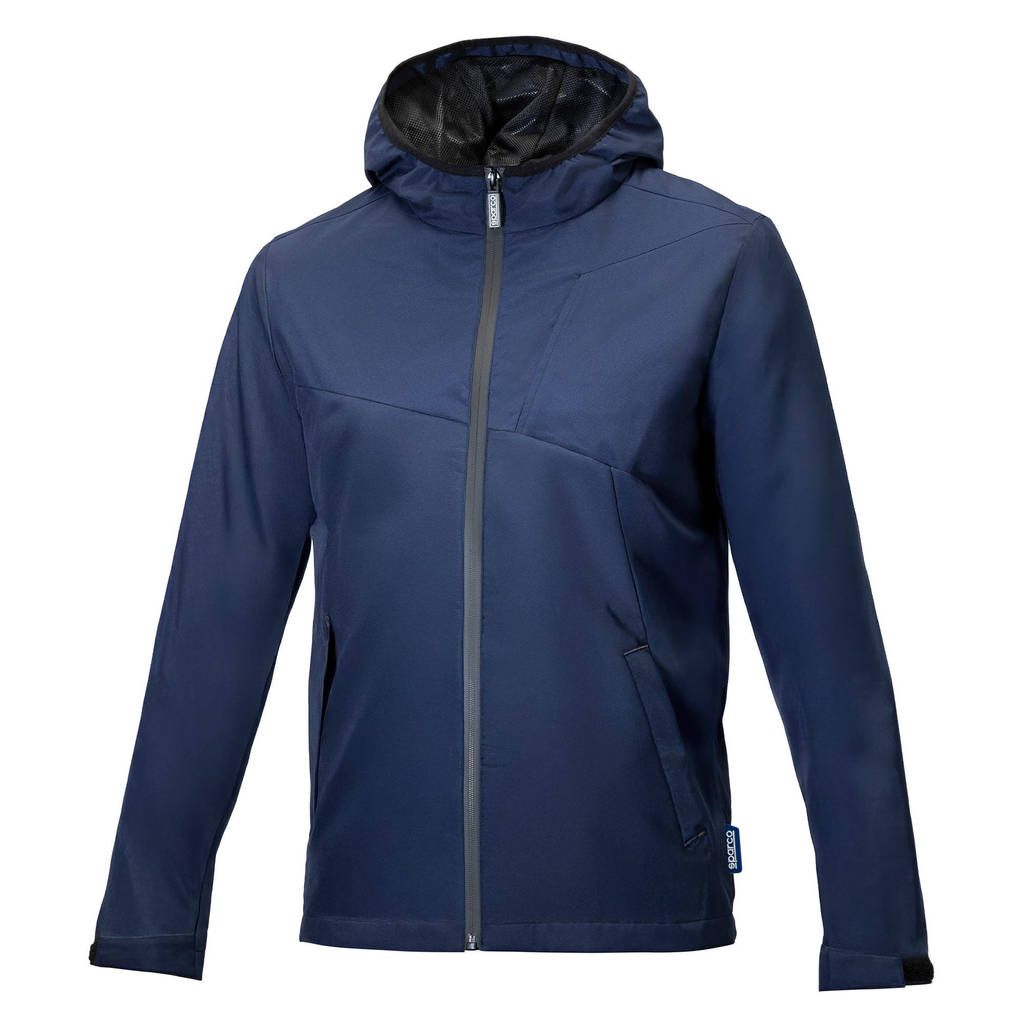 SPARCO BTJ0006B0N022XL Windbreaker Grit Elbert, Blue, Size 2XL Photo-0 
