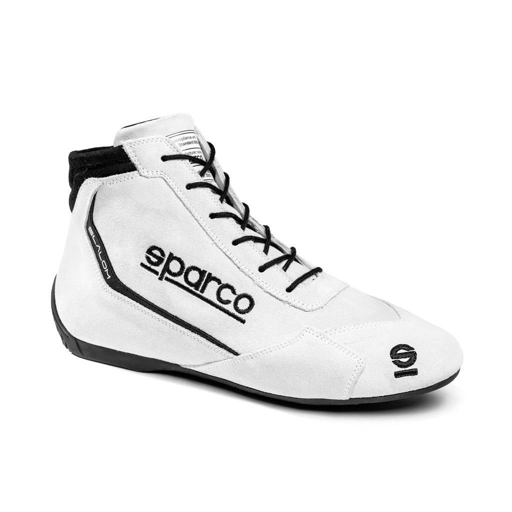 SPARCO 00129546BI Racing Shoes Slalom 2022, White, Size 46 Photo-0 