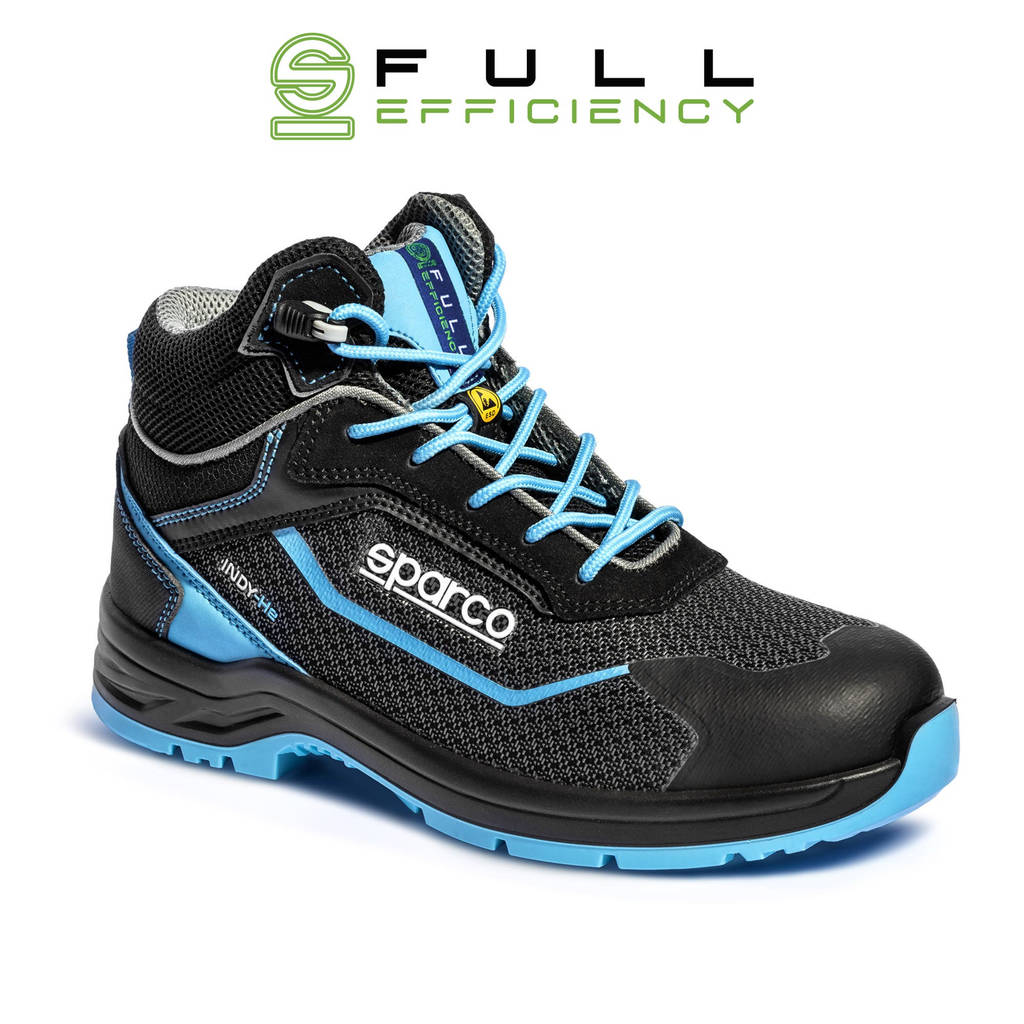 SPARCO 0754240NRCE Mechanics Shoes Indy-He Sunny S3, Black/Heavenly, Size 40 Photo-0 