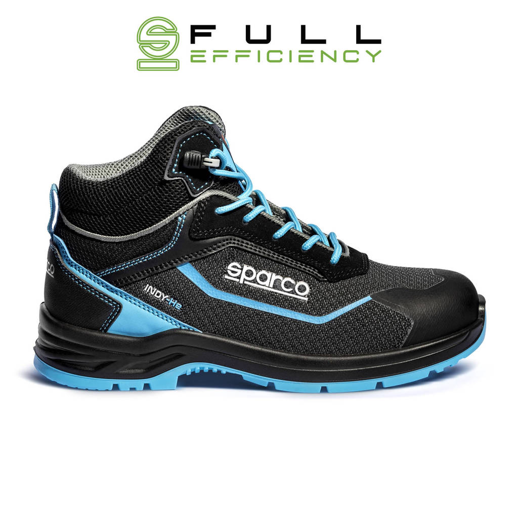 SPARCO 0754245NRCE Mechanics Shoes Indy-He Sunny S3, Black/Heavenly, Size 45 Photo-2 