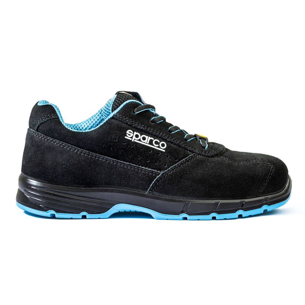 SPARCO 0754635NRCE Mechanics Shoes Horizon Moreno S1PS, Black/Heavenly, Size 35 Photo-3 