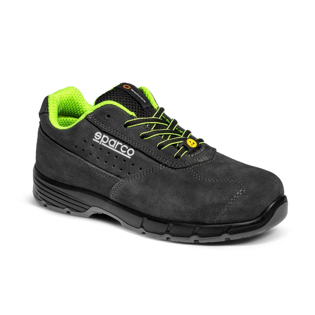 SPARCO 0754639GSVF Mechanics Shoes Horizon Ontario S1PS, Grey/Green, Size 39 Photo-0 