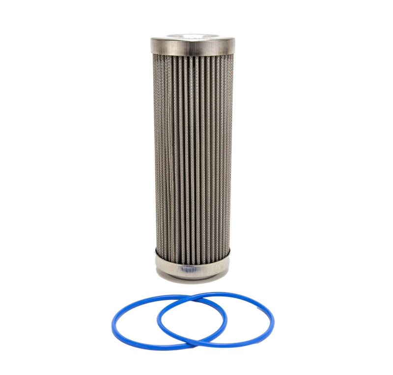 FUELAB 71813 Fuel Filter Replacement Element 6 inch 100 micron Stainless Steel Photo-0 