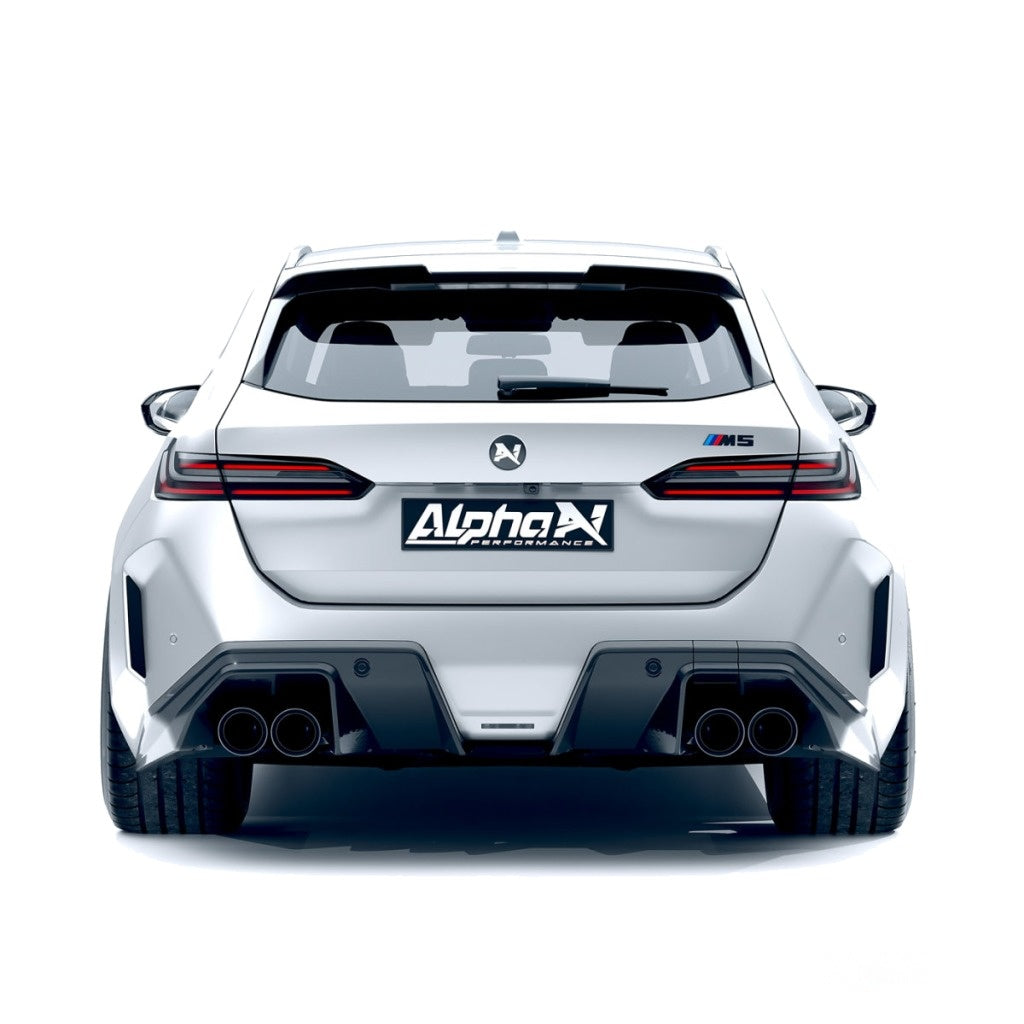 ALPHA-N AN-0904 Carbon Diffuser V1 for BMW M5 (G90 / G99) Photo-1 