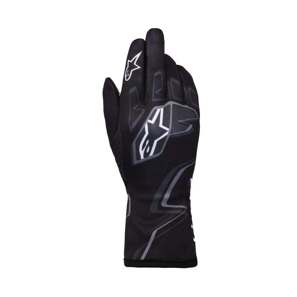 ALPINESTARS 3550326-1675-XL Race Gloves Tech-1 K Race V2 Graphic 1,Black / Tar Gray / White, Size XL Photo-0 