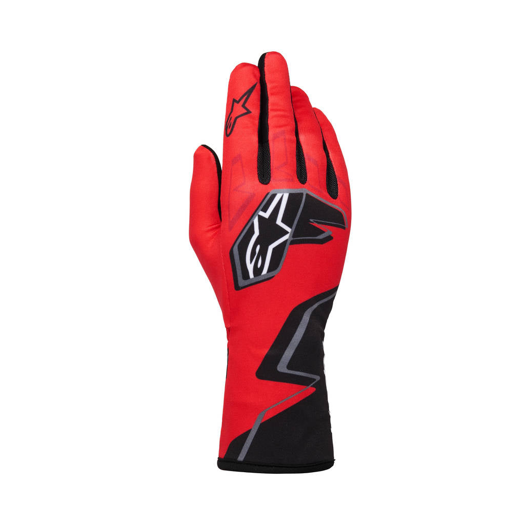 ALPINESTARS 3550326-3197-M Race Gloves Tech-1 K Race V2 Graphic 1,Red / Bright Black / White, Size M Photo-0 