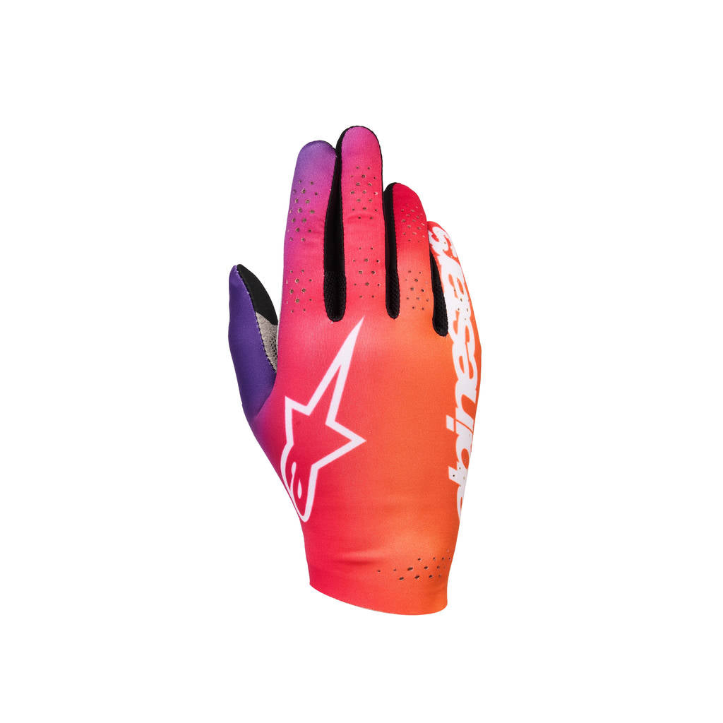 ALPINESTARS 3550926-3179-XXL Sim Gloves Graphic 2,Orange / Neon / Purple / White, Size XXL Photo-0 