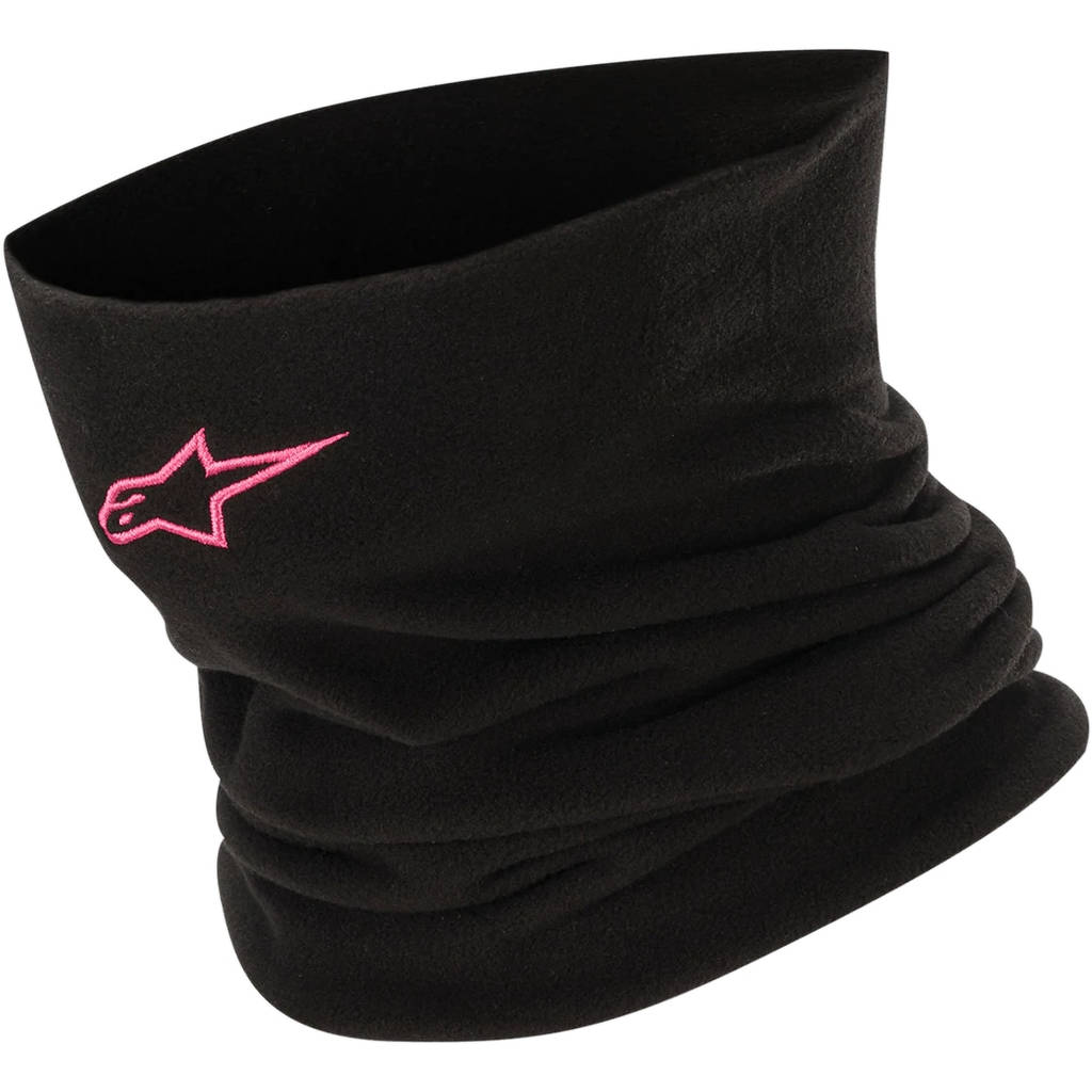 ALPINESTARS 4758614_1039_OS Neck Warmer, Black Fuchsia, Size OS Photo-0 