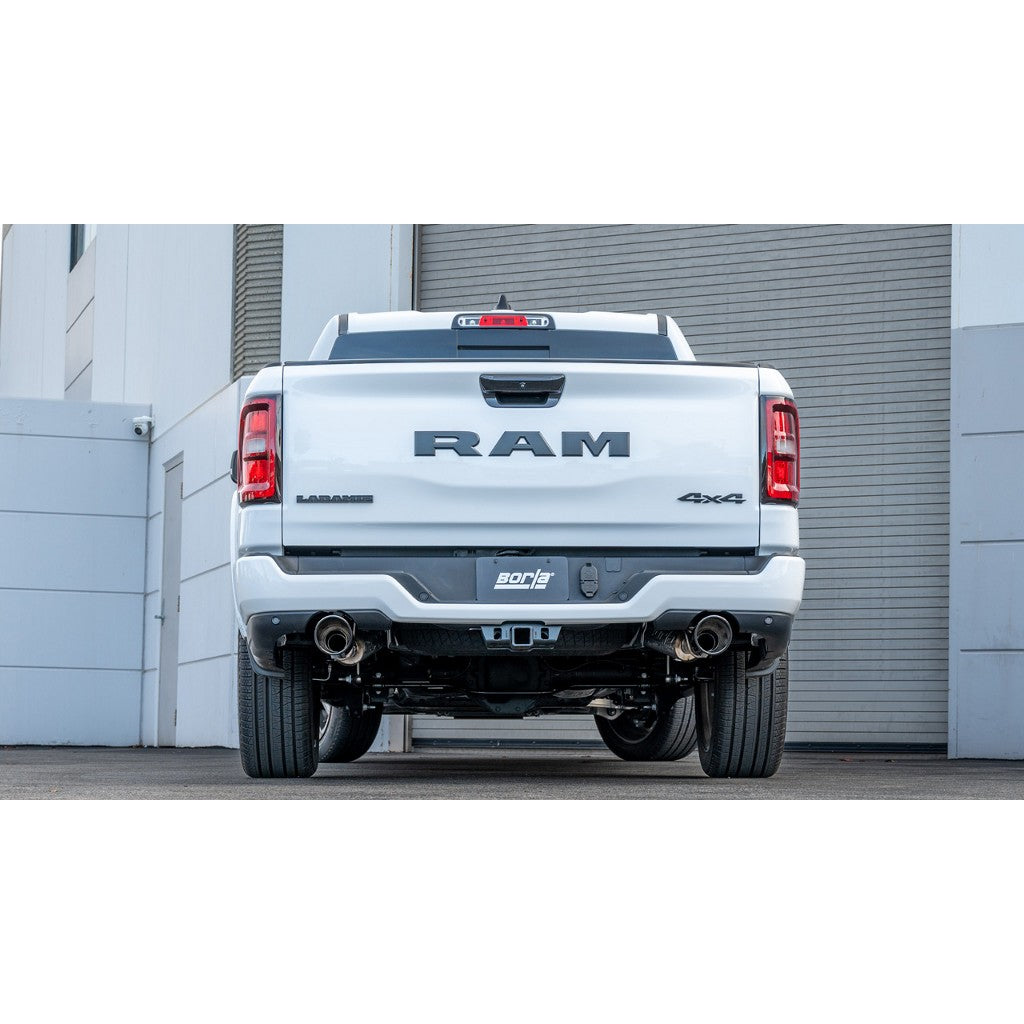 BORLA 60754BC Tip Kit 5", Black Chrome for RAM 1500 3.0L 2025- Photo-1 