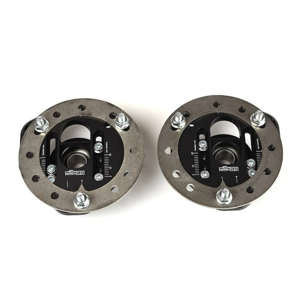 MILLWAY 90371-R Adjustable Camber Caster Plates for BMW E24 / E28 / E30 / E34 Photo-1 