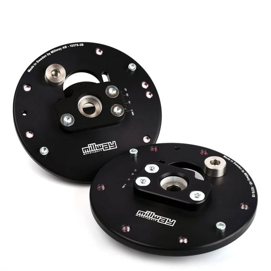 MILLWAY 90481 Street Camber Plates for BMW 1 Series (F20 / F21) / 2 Series (F22) / 3 Series (F30 / F31) / 4 Series (F32) Photo-1 