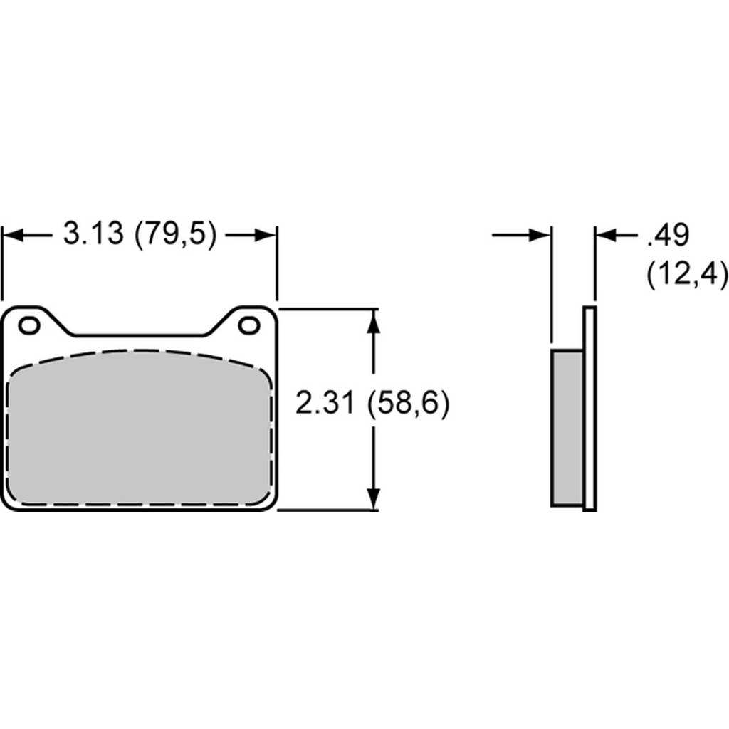 WILWOOD 150-30-7912K Racing Brake Pads BP-30 Photo-0 