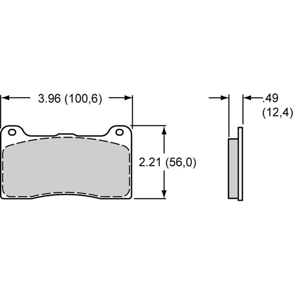 WILWOOD 150-40-7812K Racing Brake Pads BP-40 Photo-0 