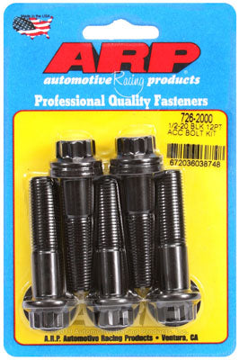 ARP 726-2000 SAE Bolt Kit 1/2-20 x 2.000 12pt black oxide bolts Photo-0 