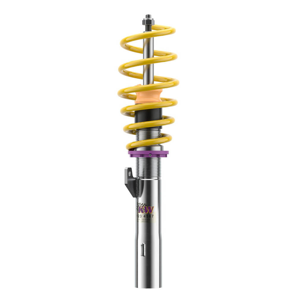 KW 352800EF Coilover Kit V3 Inox (incl. Cancellation Kit for Electronic Dampers) for VW Passat (B9) Photo-4 