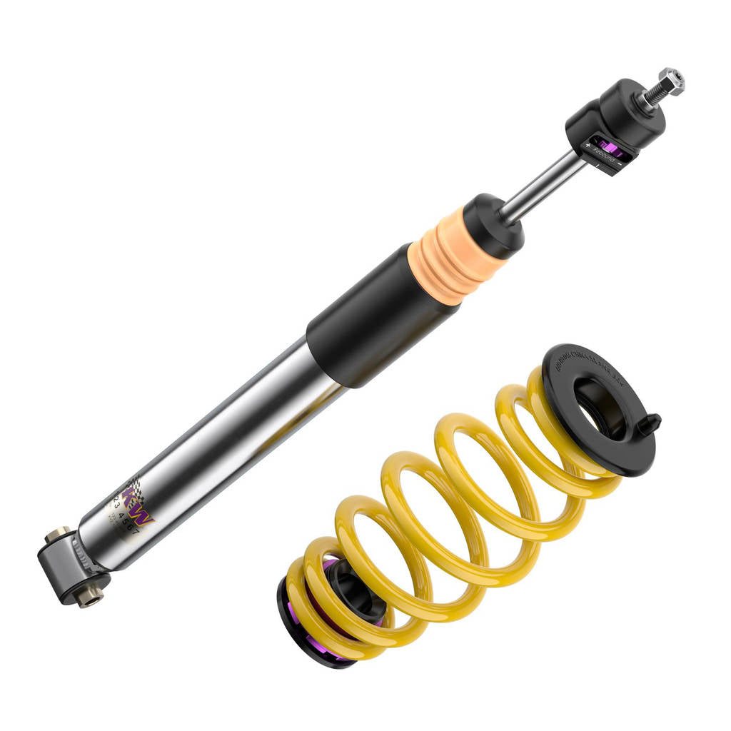 KW 352800EF Coilover Kit V3 Inox (incl. Cancellation Kit for Electronic Dampers) for VW Passat (B9) Photo-5 