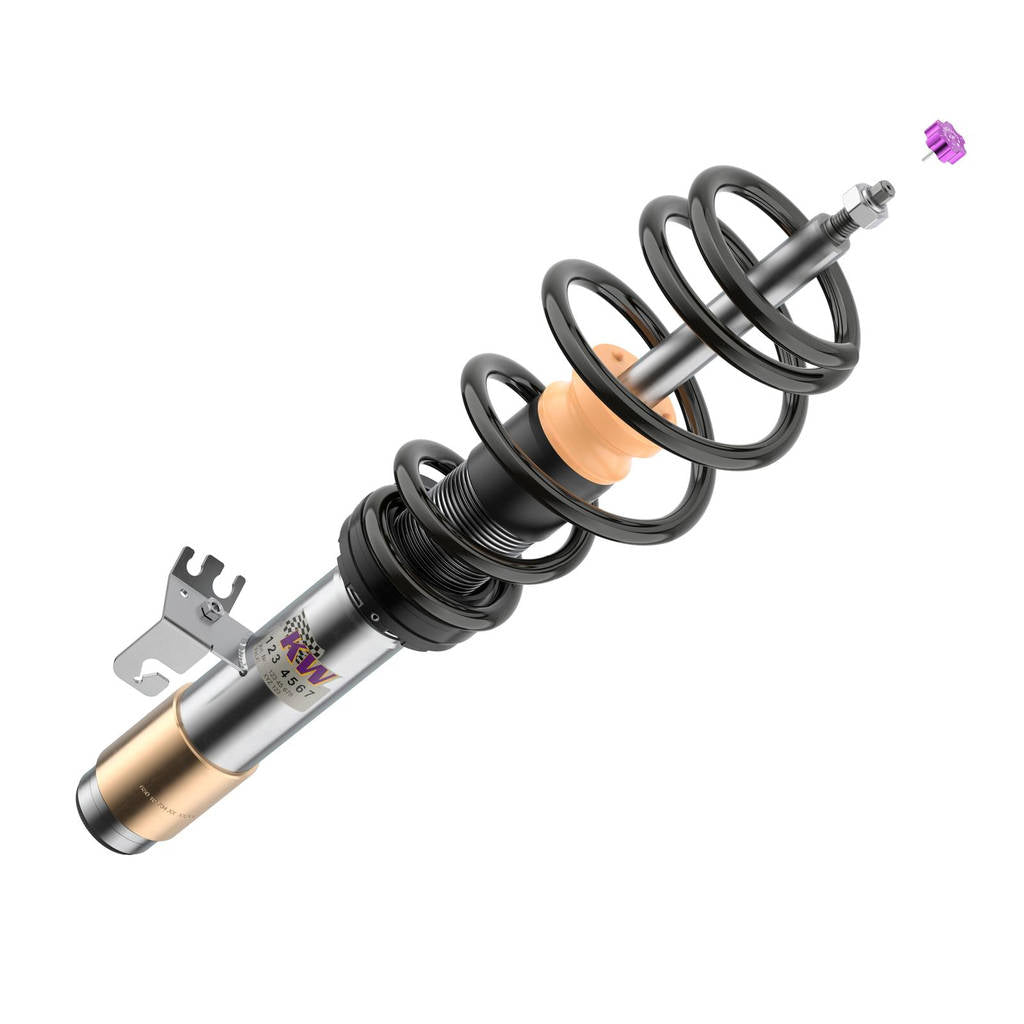 KW 352082000K-B Coilover Kit V3 Leveling Black (incl. Cancellation Kit for Electronic Dampers) for BMW 3 Series (F31) Photo-2 