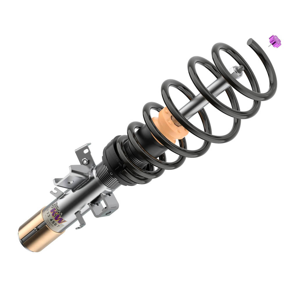 KW 35208200DW-B Coilover Kit V3 Leveling Black (incl. Cancellation Kit for Electronic Dampers) for BMW 3 Series (G21) Photo-2 
