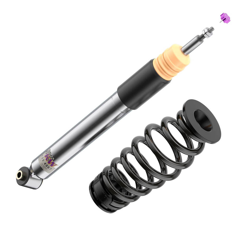 KW 35208800DJ-B Coilover Kit V3 Leveling Black (incl. Cancellation Kit for Electronic Dampers) for CUPRA Born (K1) Photo-5 