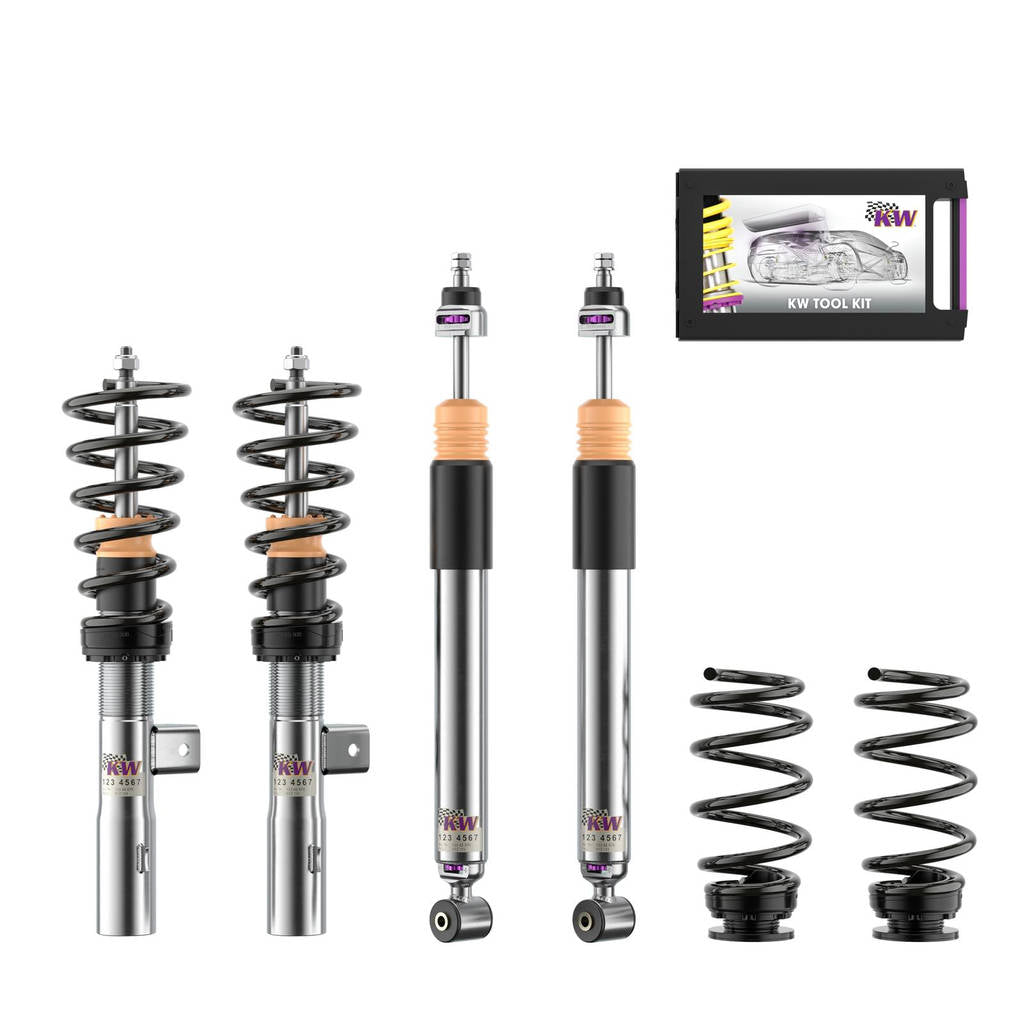 KW 352082500R-B Coilover Kit V3 Leveling Black for MERCEDES-BENZ AMG A45 4-Matic (W177) Photo-0 