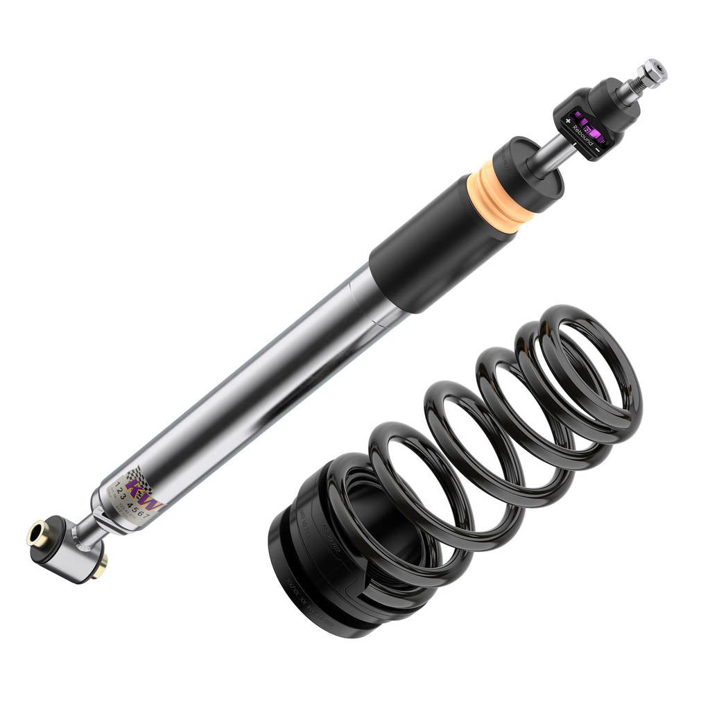 KW 3520887011-B Coilover Kit V3 Leveling Black (incl. Cancellation Kit for Electronic Dampers) for TESLA Model 3 Performance AWD Photo-5 