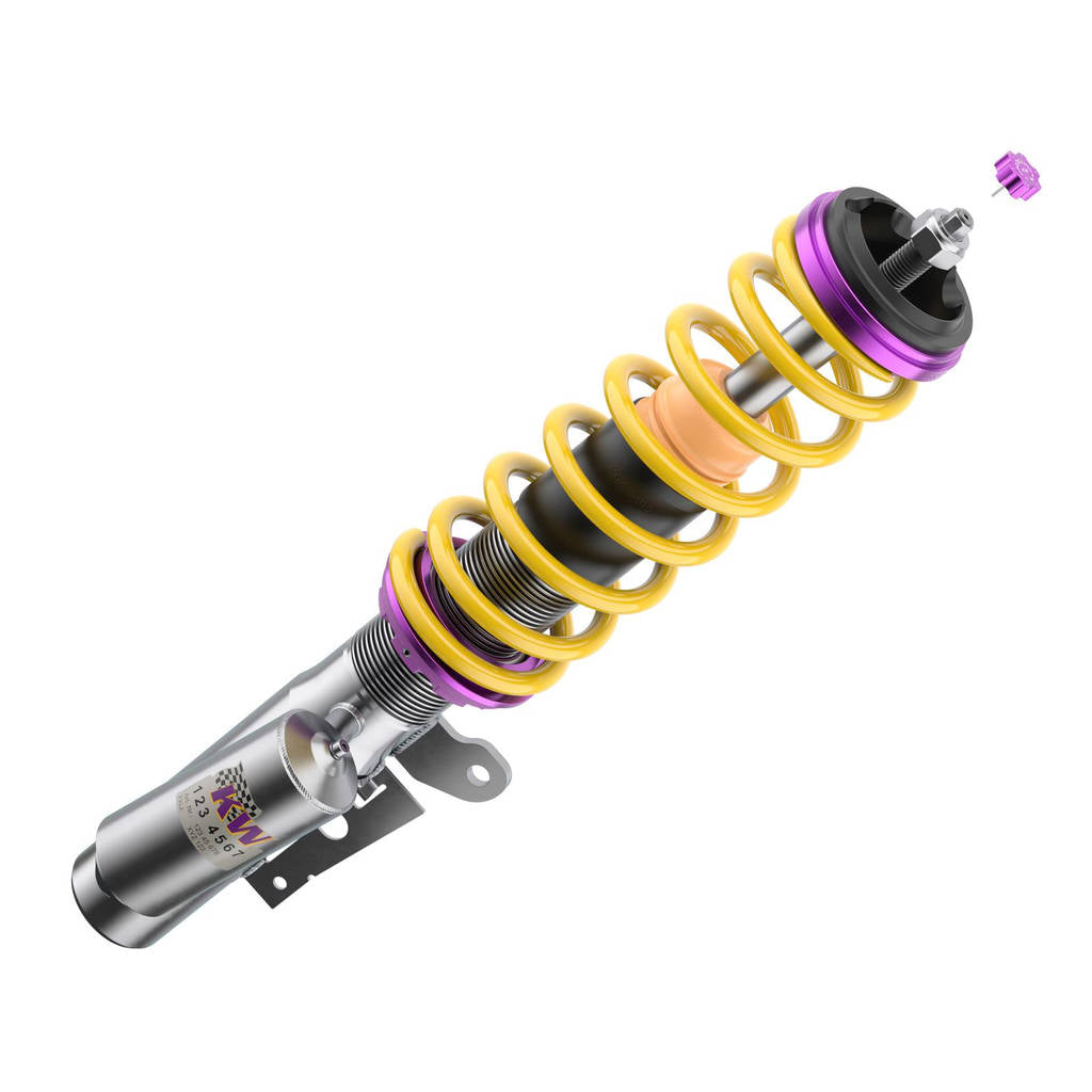 KW 3520J71037 Coilover Kit V3 Safari Style (incl. Cancellation Kit for Electronic Dampers) for PORSCHE 911 Carrera 4S / 4 GTS Cabriolet (997) Photo-5 