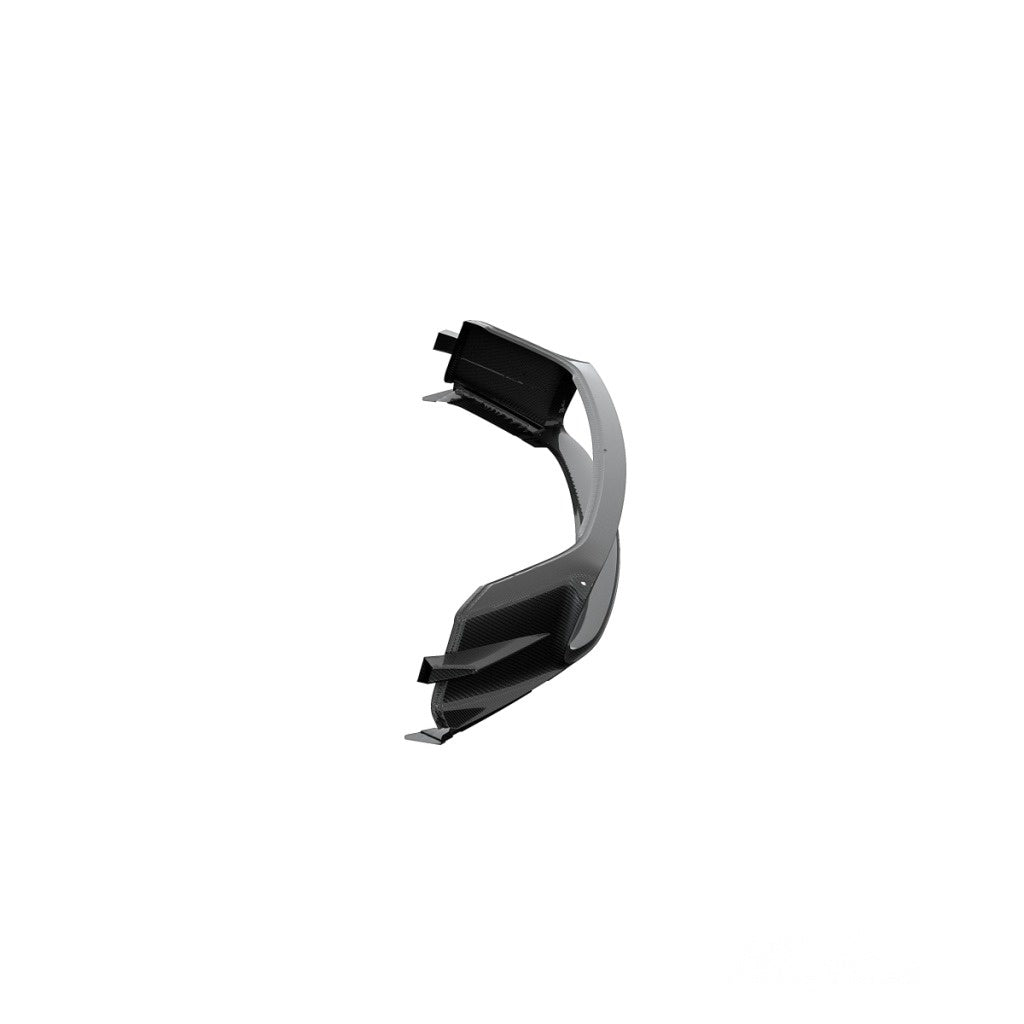 ALPHA-N AN-0936 Carbon Front Mask with Fins for PORSCHE 992.1 GT3 / GT3 Touring Photo-2 