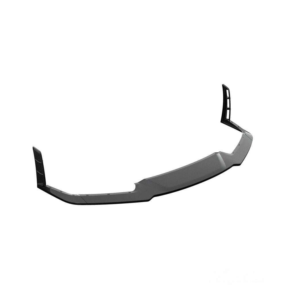 ALPHA-N AN-0919 Carbon Front Spoiler (3-piece) for PORSCHE 718 Cayman (982) GT4 / GT4 RS Photo-0 
