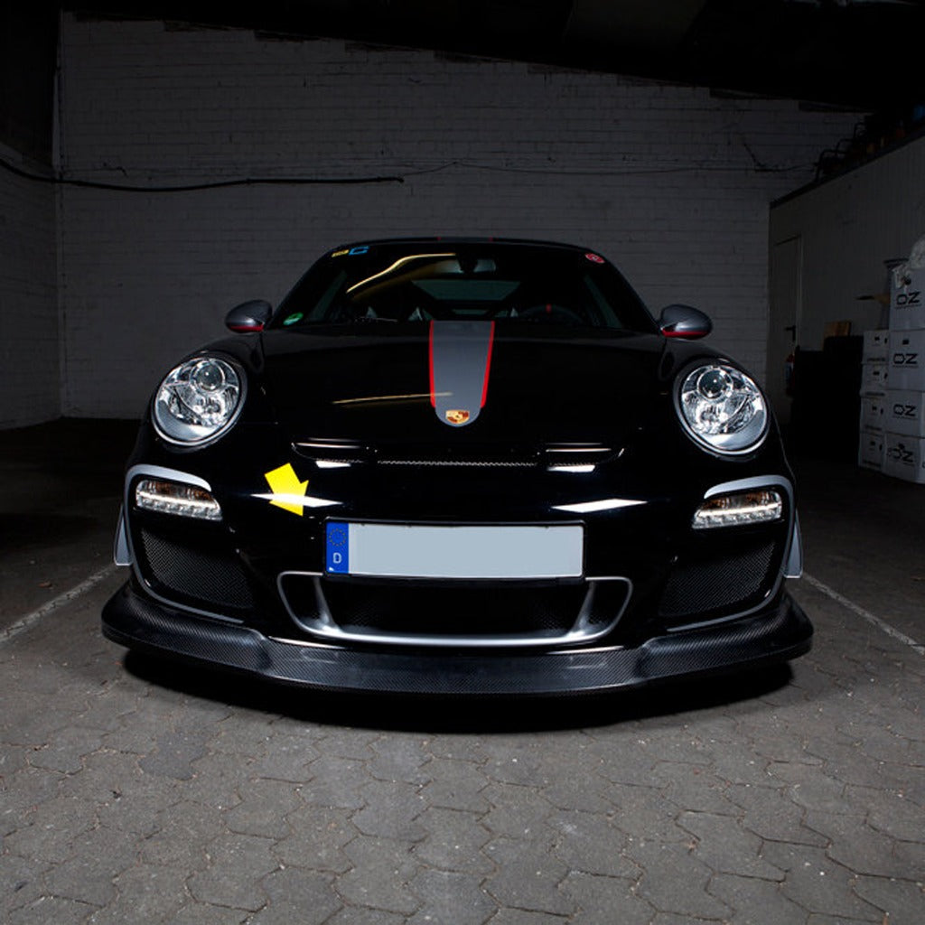 ALPHA-N AN-0097 Carbon Front Spoiler for PORSCHE 911 (997) GT3 RS Photo-0 