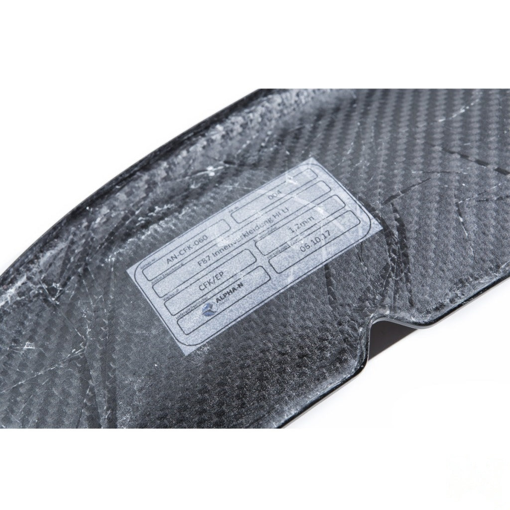 ALPHA-N AN-0060 Carbon Door Trims 4 pcs for BMW M2 (F87) / 2 Series (F22) Photo-2 