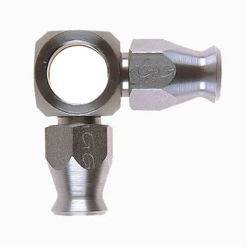 GOODRIDGЕ 5096-03C banjo 10mm (3/8) -03 2 Fitting for 90 steel Photo-0 