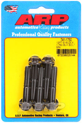 ARP 741-1750 SAE Bolt Kit 5/16-24 x 1.750 12pt black oxide bolts Photo-0 